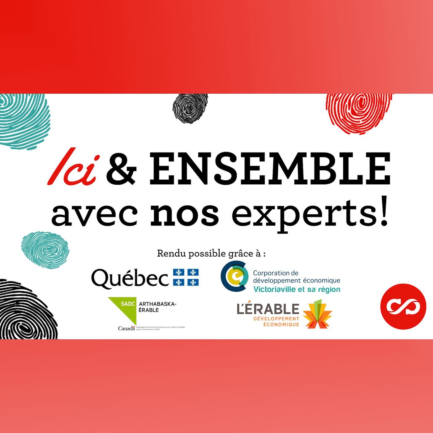 Ici & ensemble avec nos experts! - Formations gratuite