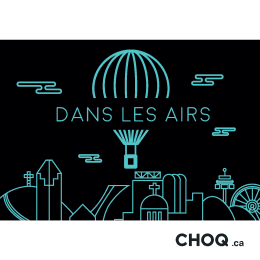 Dans les airs