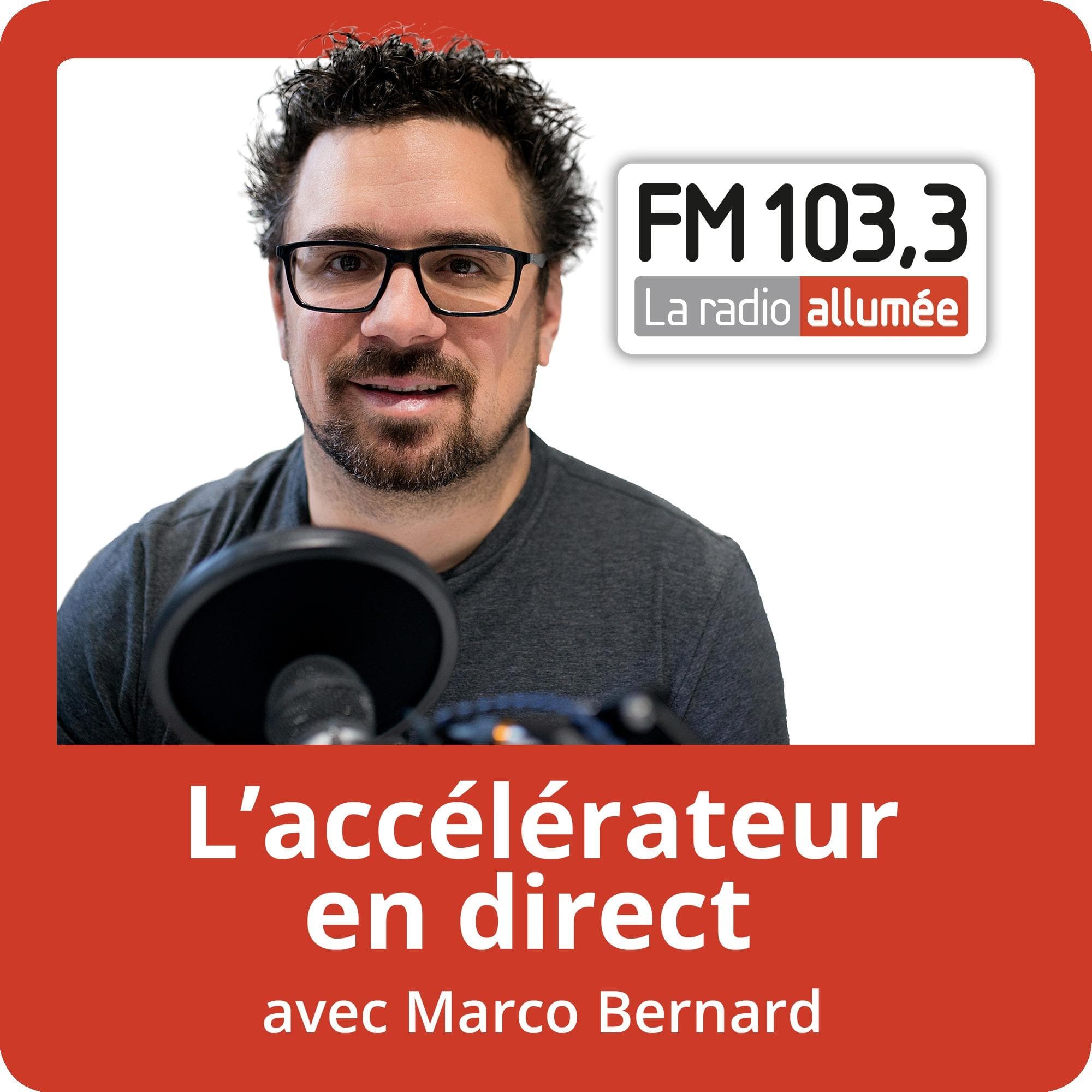 L'Accélérateur en direct avec Marco Bernard