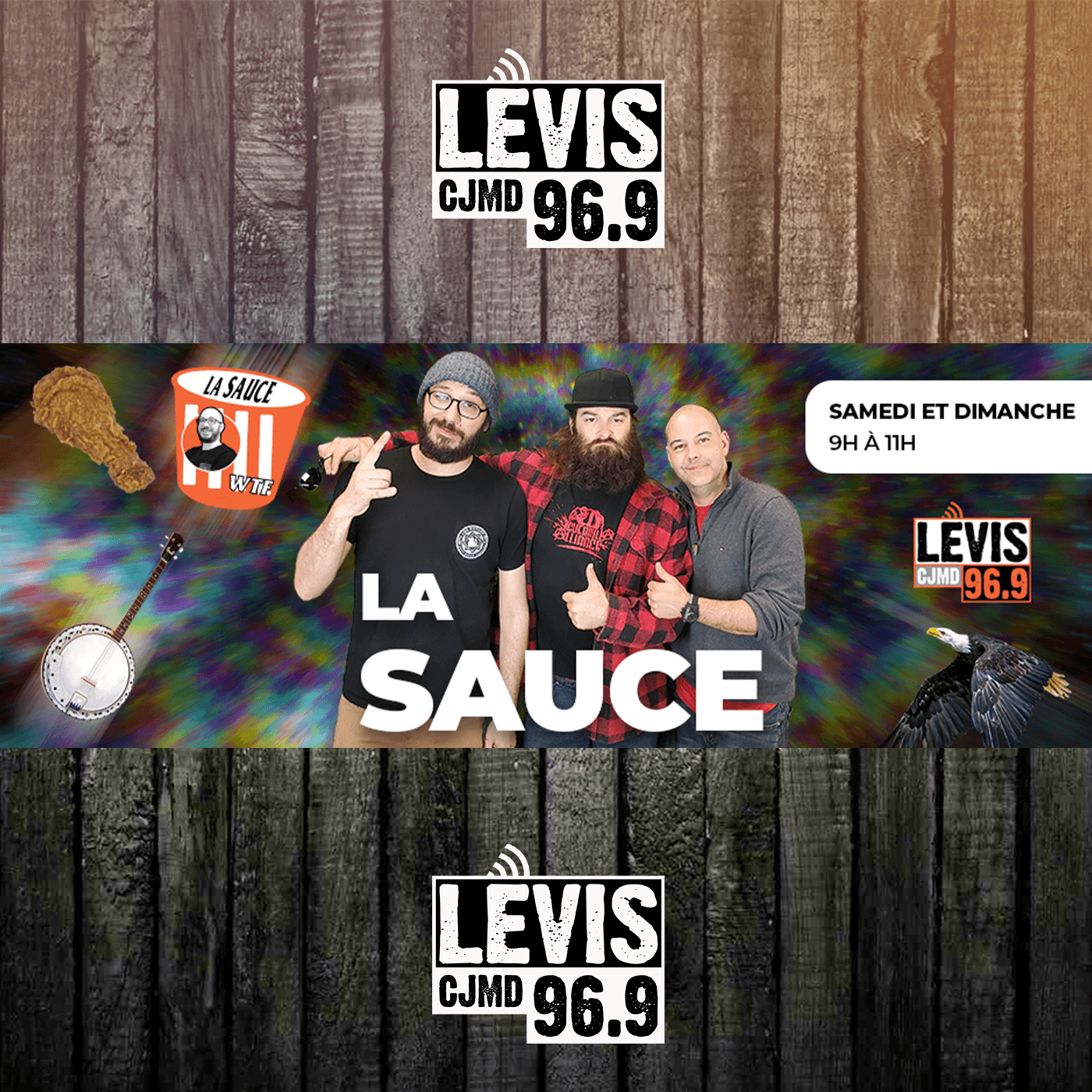 LA SAUCE | CJMD 96,9 FM LÉVIS | L'ALTERNATIVE RADIOPHONIQUE