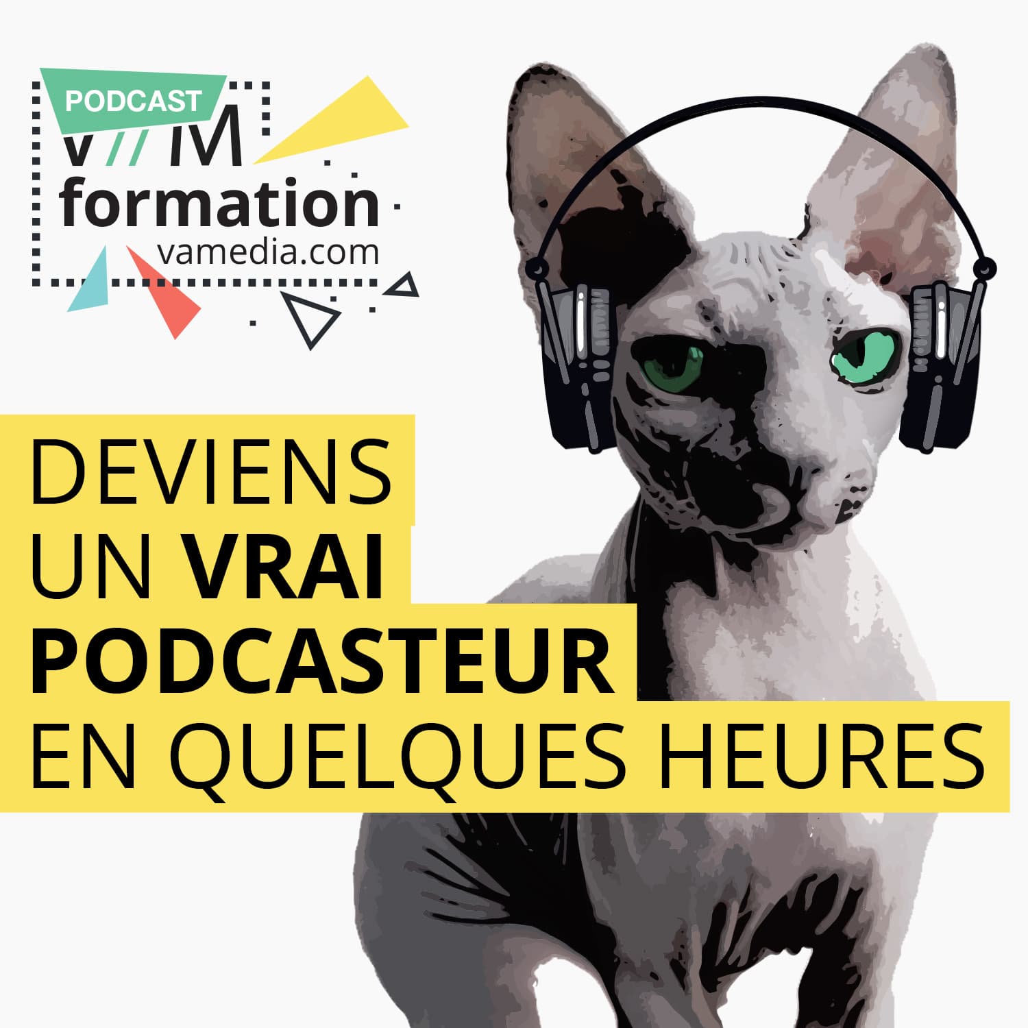 Deviens un vrai podcasteur (formation audio)