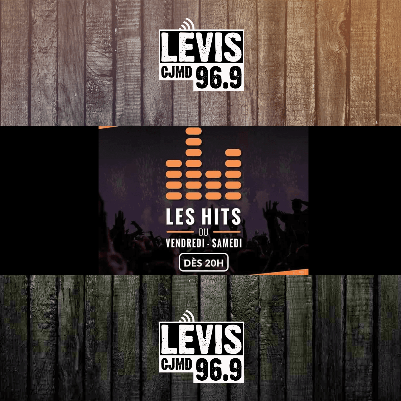 LES HITS DU VENDREDI | CJMD 96,9 FM LÉVIS | L'ALTERNATIVE RADIOPHONIQUE
