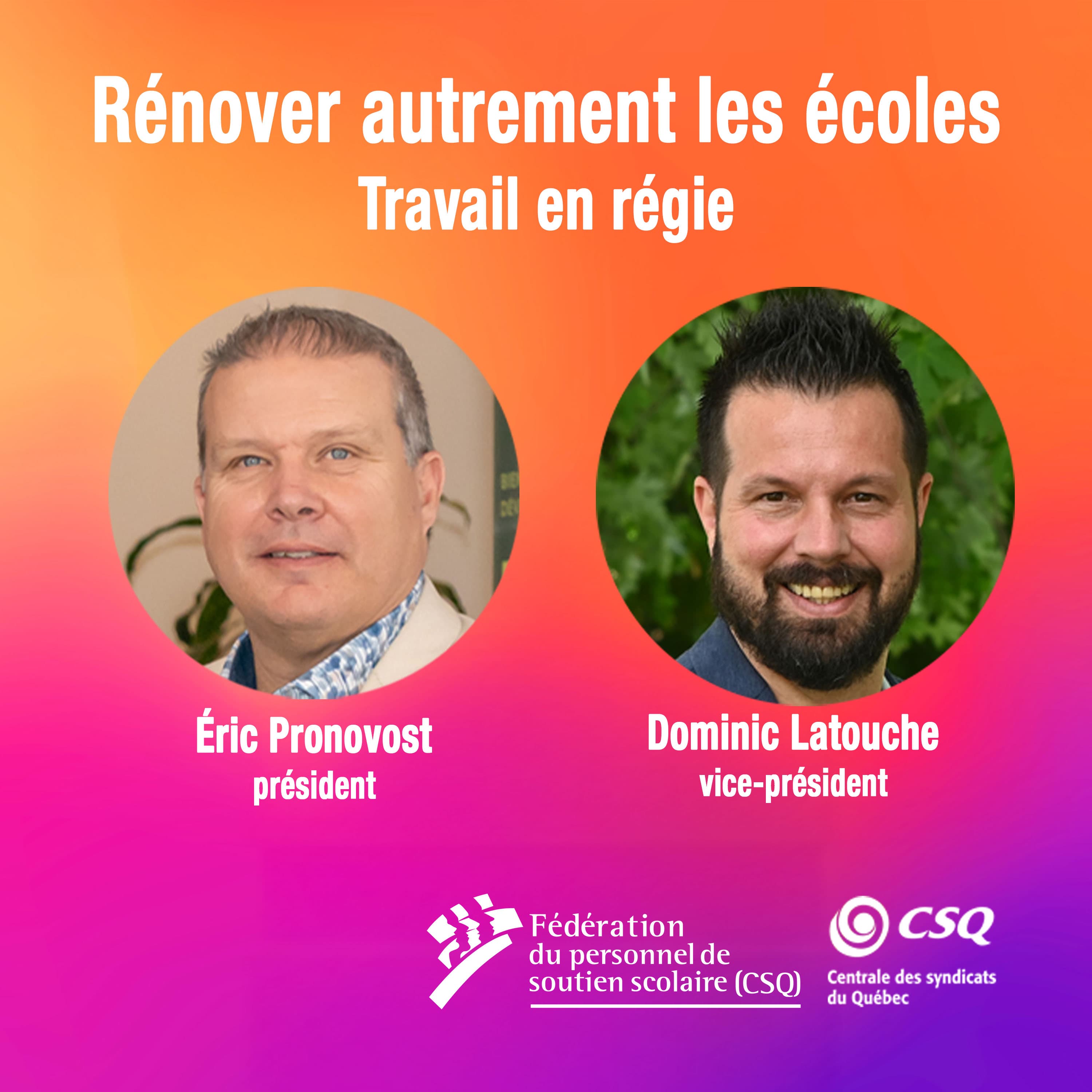 Rénover autrement les écoles – Travail en régie