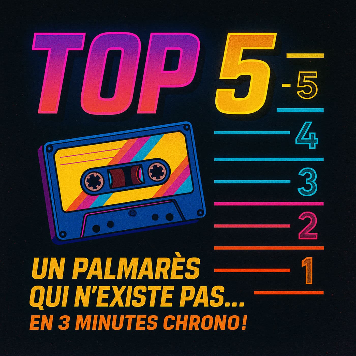 Un palmarès qui n'existe pas... en 3 minutes chrono !
