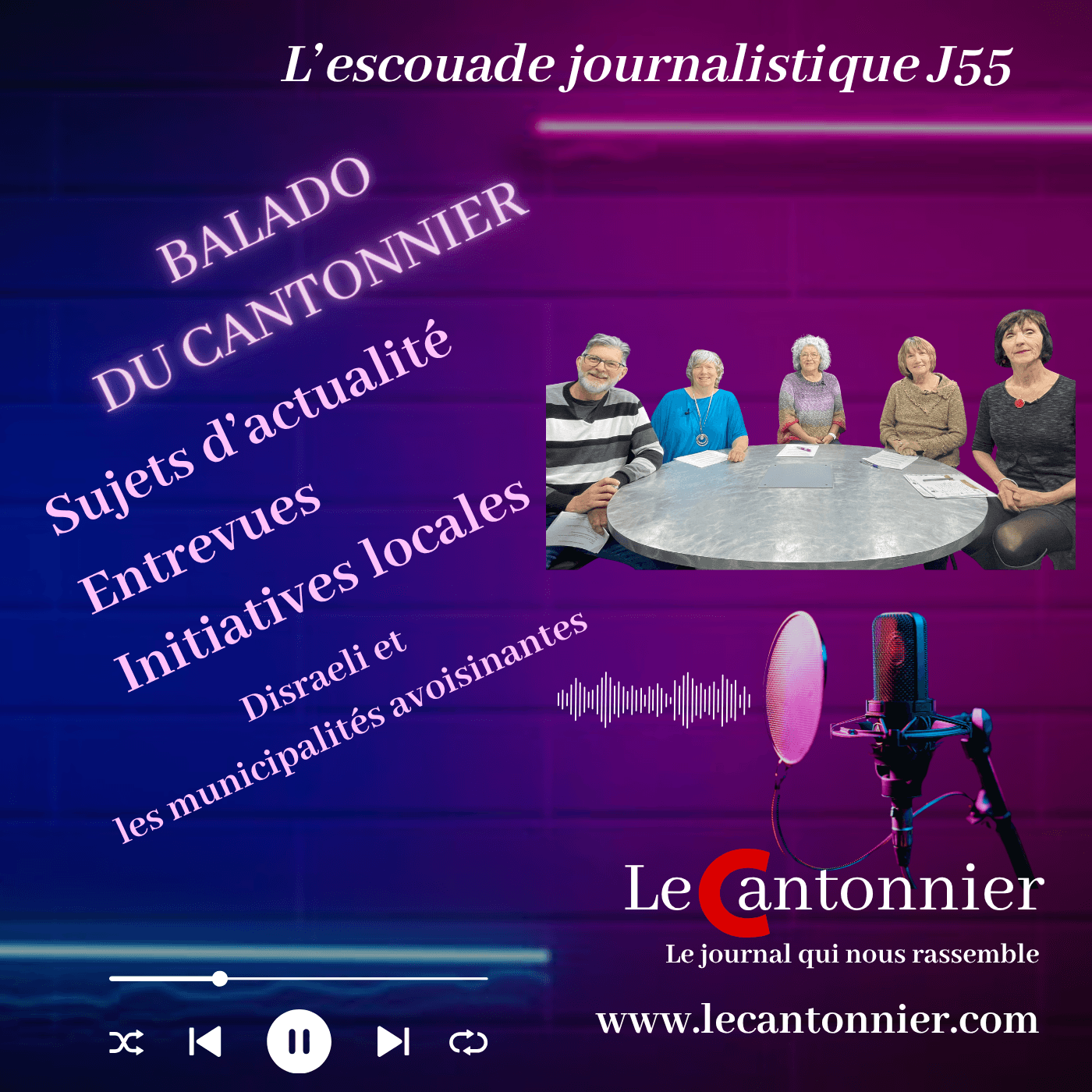 EscouadeJ55 Journal Le cantonnier de Disraeli