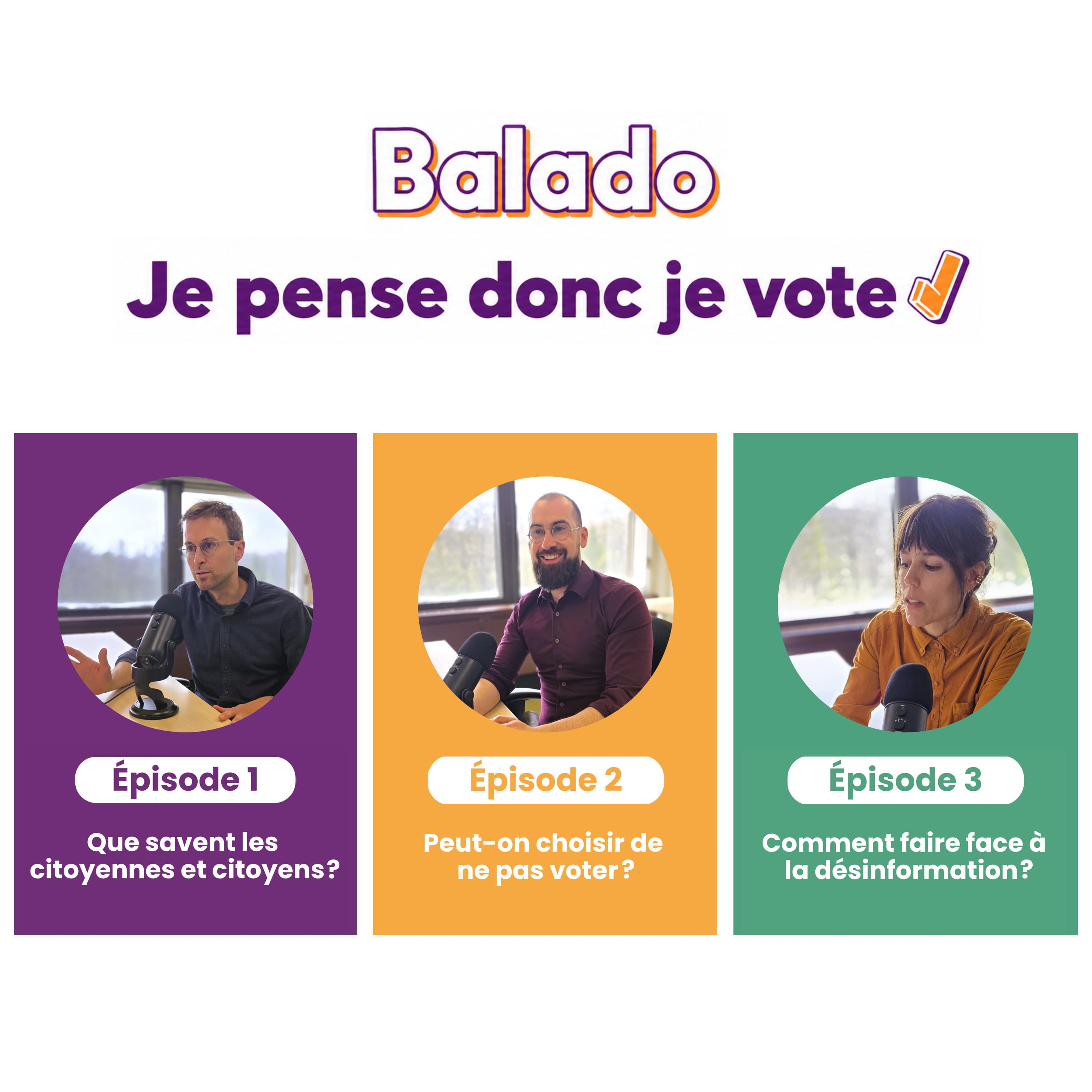 Je pense donc je vote